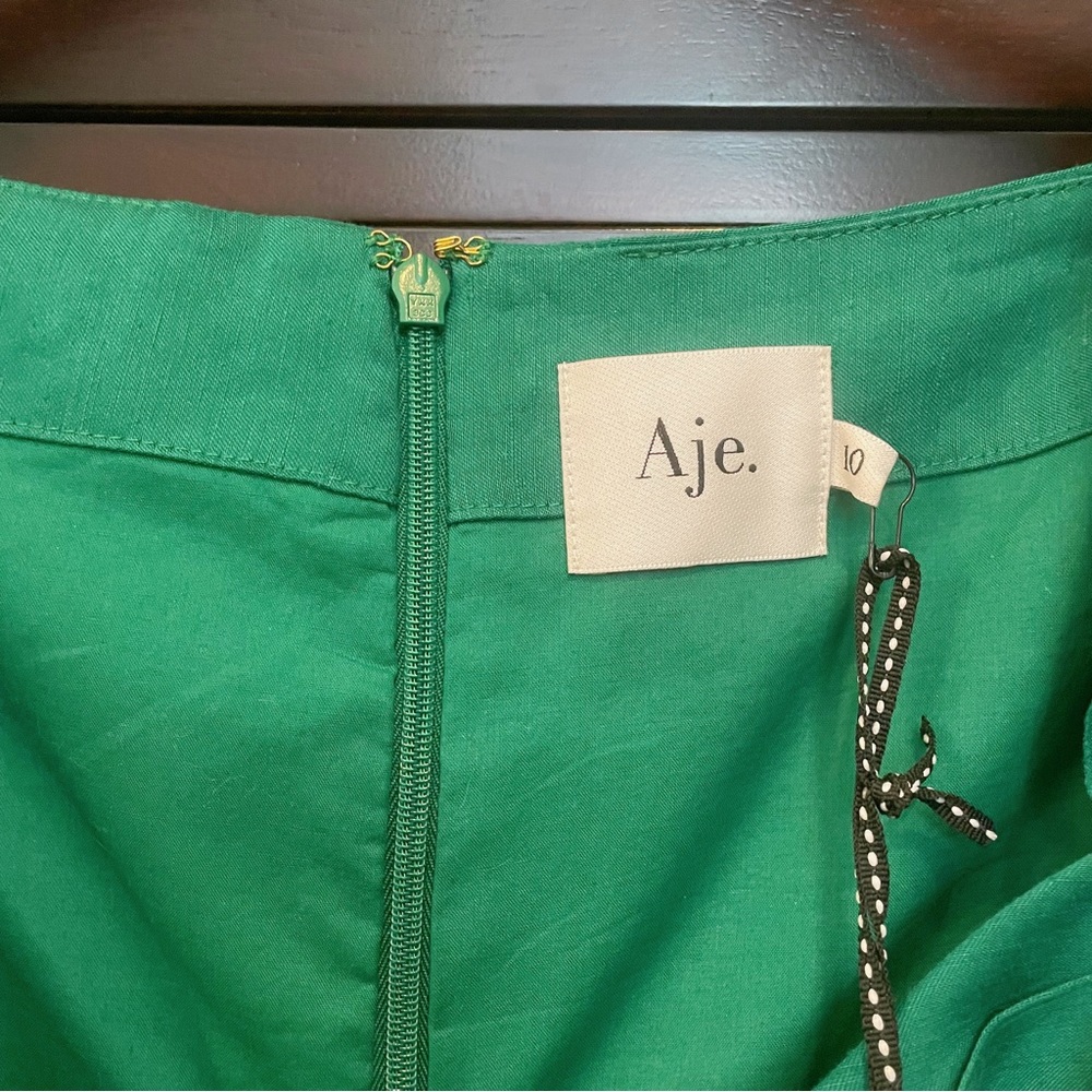 Aje Green Mini Dress - Picture 9 of 13